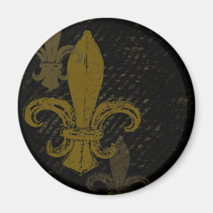 Tre Fleur De Lis Magnet
