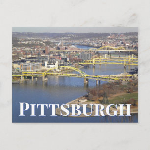 Tre floder Pittsburgh, PA Vykort