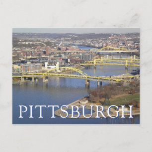 Tre floder Pittsburgh, PA Vykort
