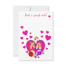 Tre förtjusande Greyhoundar Valentine