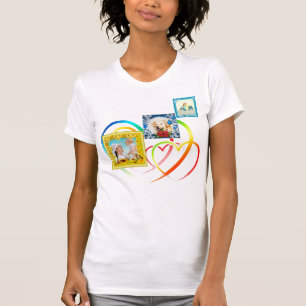 Tre fotokollage t shirt
