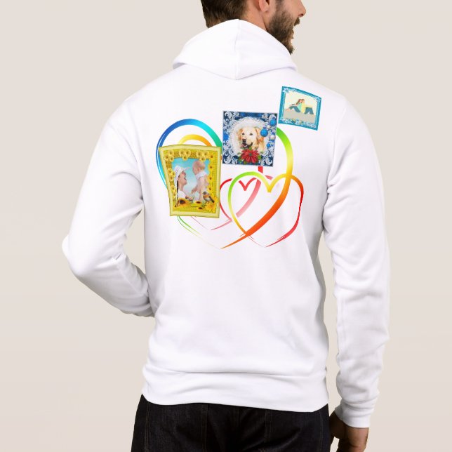 Tre fotokollage t shirt (Baksida)