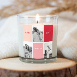 Tre foton | ALLA HJÄRTANS DAG Fyrkantigt Klistermärke