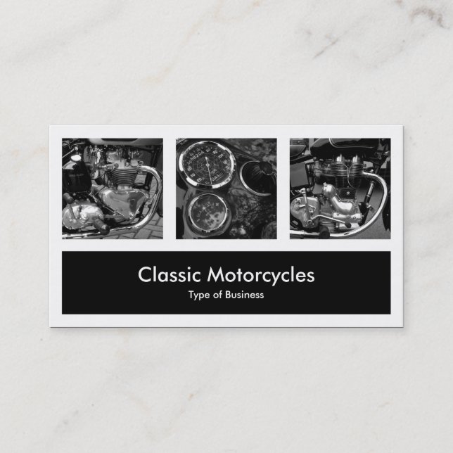 Tre foton plus ett visitkort (Framsida)