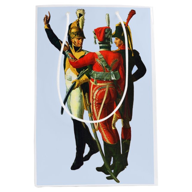 tre Fransk soldater omkring 1800 (Framsidan)