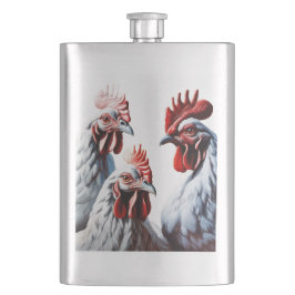 Tre Franskar höns med hopp om välgörenhet klippt u Fickplunta