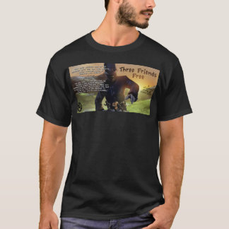 Tre fria vänner täcker tee
