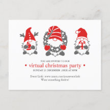 Tre funny Gnomes | Virtuell jul Party