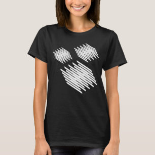 tre geometriska rutor t shirt
