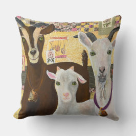 Tre getter Dekorativ kudde