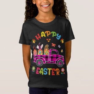 Tre Gnomes Bunny Holding Egg Glad påsk day tr T Shirt
