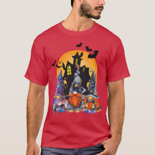 Tre Gnomes Happy halloween Fall Candy corn Pumpk T Shirt