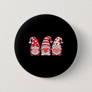 Tre Gnomes Holding Heart Valentines day Women Gi Knapp