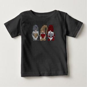Tre Gnomes i Leopard Buffalo Play jul T Shirt