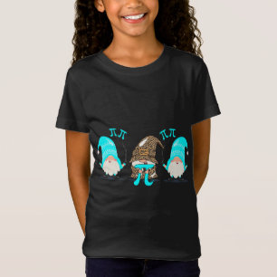 Tre Gnomes Lycklig Pi Day Math Älskare Lacher Math T Shirt
