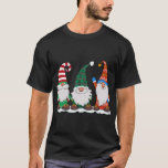 Tre Gnomes Winter Matching Family Gnome Christma T Shirt<br><div class="desc">Tre Gnomes Vinter-matchning med familje- juljul</div>