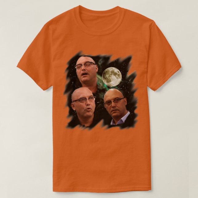 Tre Gregg Wallace Måne T Shirt (Design framsida)