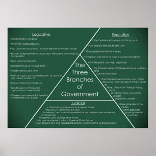 Tre grenar av regering poster