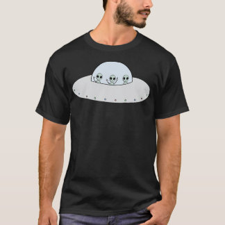 Tre gryn i en Ufo T Shirt