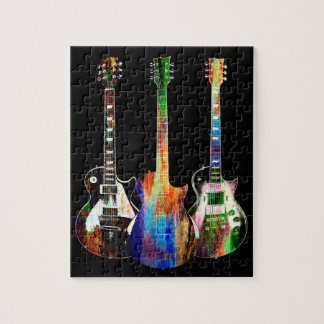 Tre Guitars Pussel