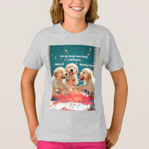 Tre gulddockor t shirt