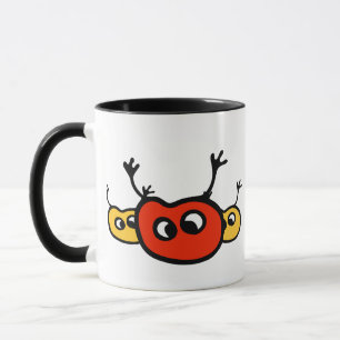 Tre gulliga kryp mugg