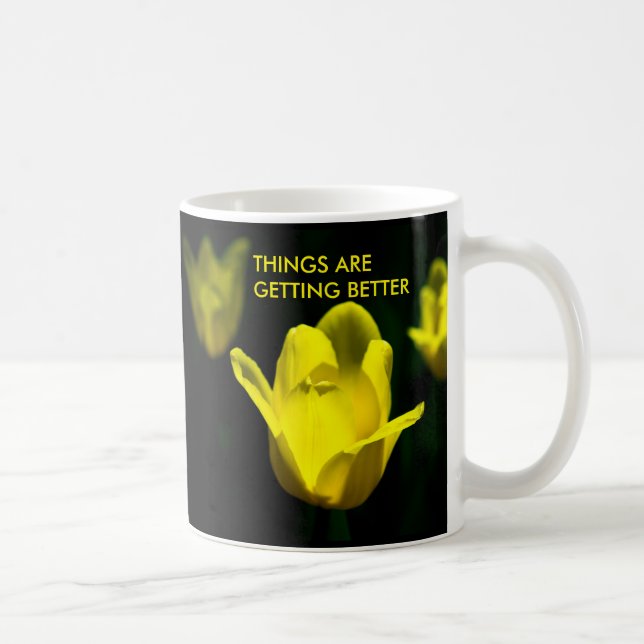 Tre Gulter Kaffemugg (Höger)
