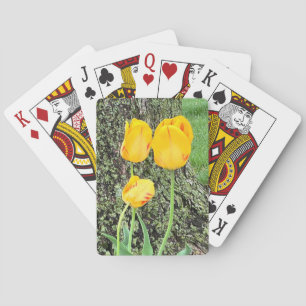Tre Gulter/tuppar Casinokort