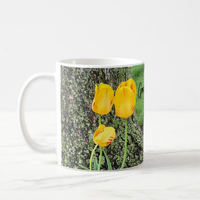 Tre Gulter/tuppar Kaffemugg (Vänster)