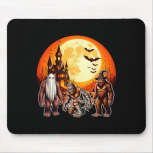 Tre Halloween Bigfoots Horror Boo Ghost Witch Mu Musmatta