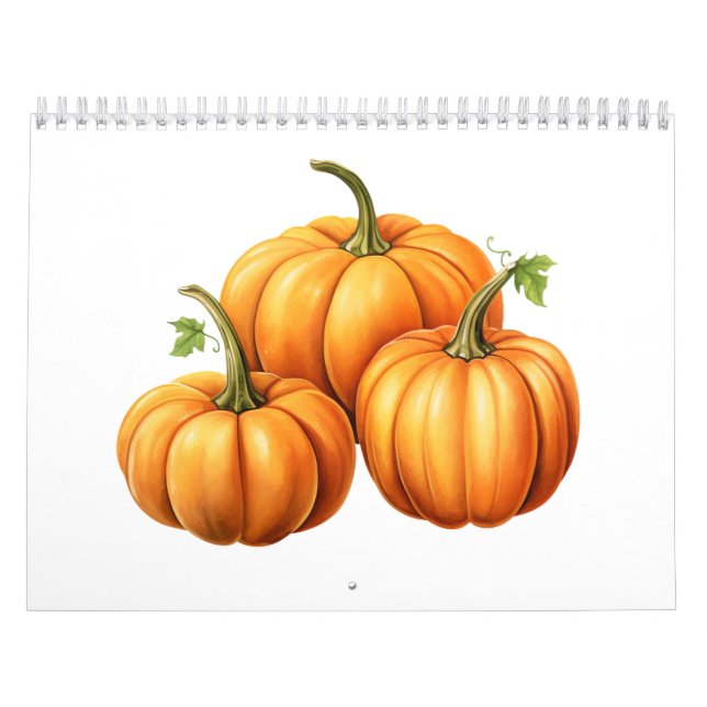 tre halloween pumpor kalender (Omslag)