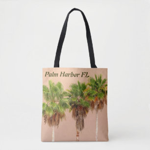 Tre Handflatan Shoulder Tote Bag Tygkasse
