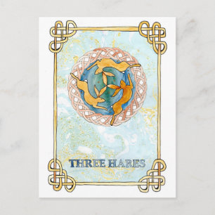 Tre Hares vykort