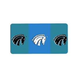 Tre häretiketter adressetikett