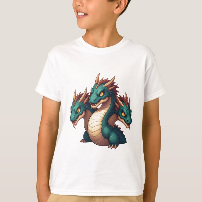 Tre Headed Hydra T-shirt (Framsida)