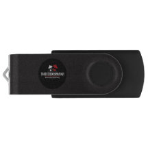 Tre horsperma registrerar USB-flash-enhet