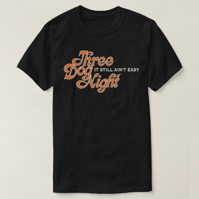 Tre Hund i nattklass T-Shirt (Design framsida)