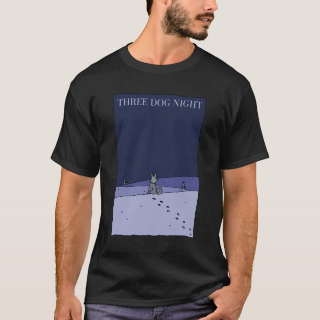 Tre Hund Natt II Classic T Shirt (Framsida)