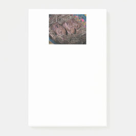 "Tre i rad!" Post-it Block