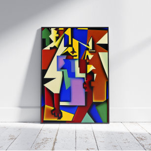 Tre Jazz-musiker Poster