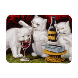 Tre Jolly Kittens på festen Magnet