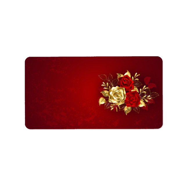 Tre judiska Ro Adressetikett (Framsidan)