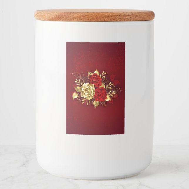 Tre judiska Ro Mat Etikett (Framsida)