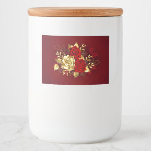 Tre judiska Ro Mat Etiketter