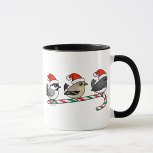 Tre julFinches (US) Mugg