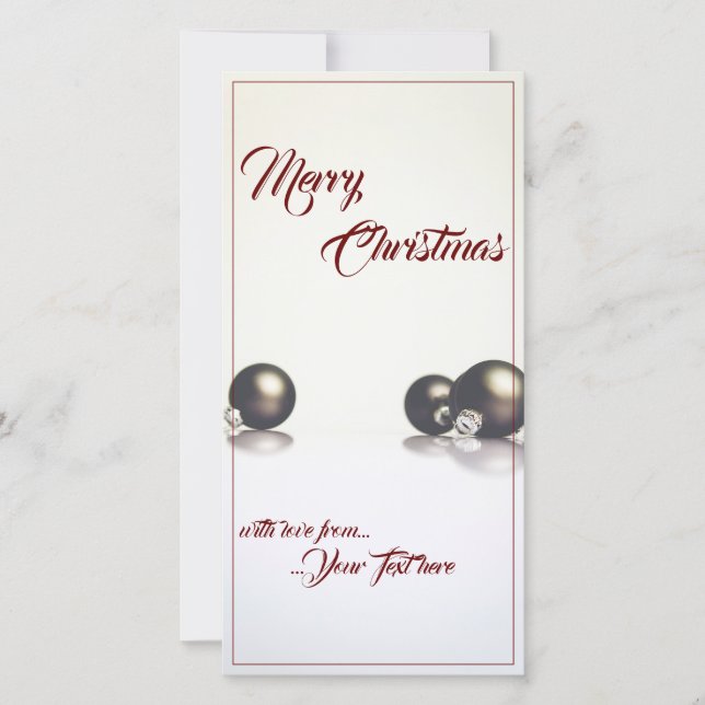 Tre julklappar bollar framför ljusbakgrund (Framsida)