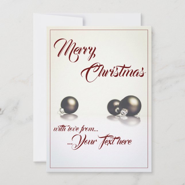 Tre julklappar bollar framför ljusbakgrund (Framsida)