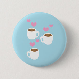 tre kaffe knapp