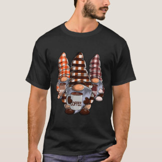 Tre kaffetomtar Tomtekaffe Kaffetomte T Shirt