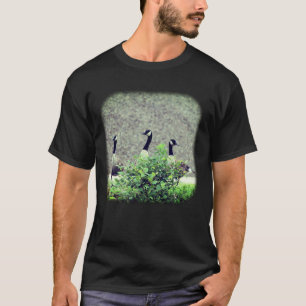 Tre kanadensiska gäss t shirt